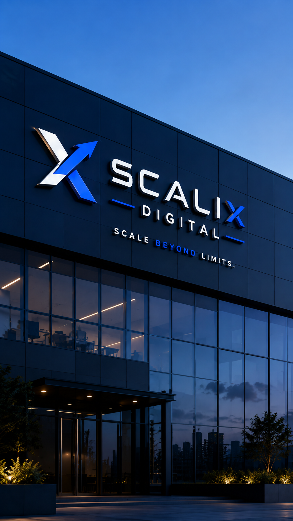 Scalix Digital team building a brand and website growth system for a client
